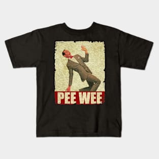 Pee Wee Herman - RETRO STYLE Kids T-Shirt